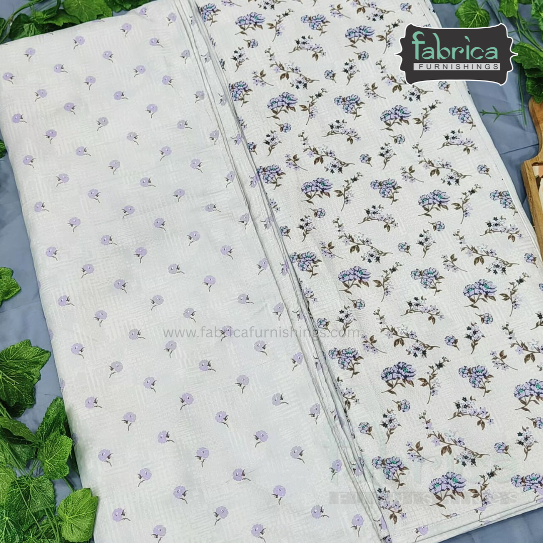 Navrang Pure Cotton Soothing Single Duvet  Pair (TEHAR)