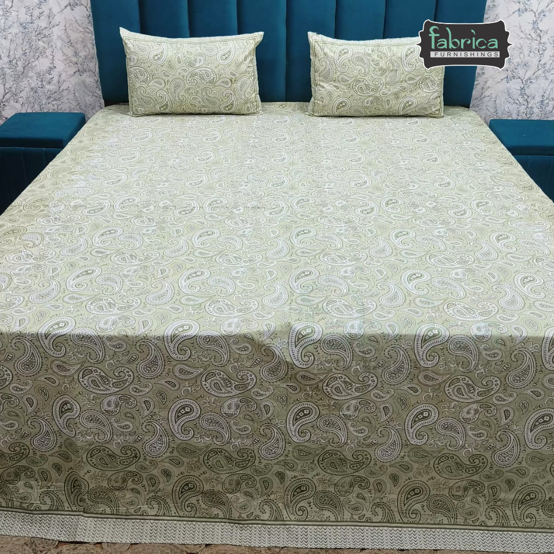 Royal Rajasthani Handblock Print pure Cotton Double Bed Sheets
