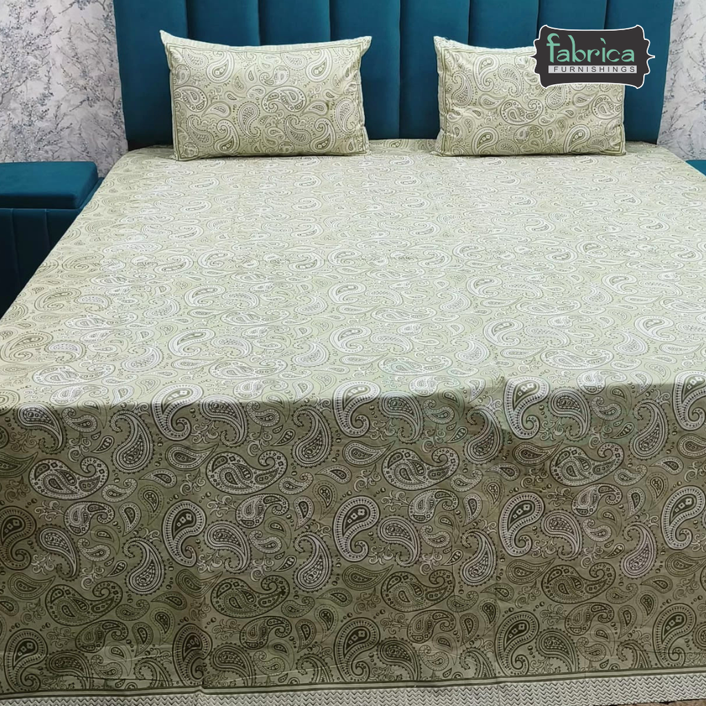 Royal Rajasthani Handblock Print pure Cotton Double Bed Sheets