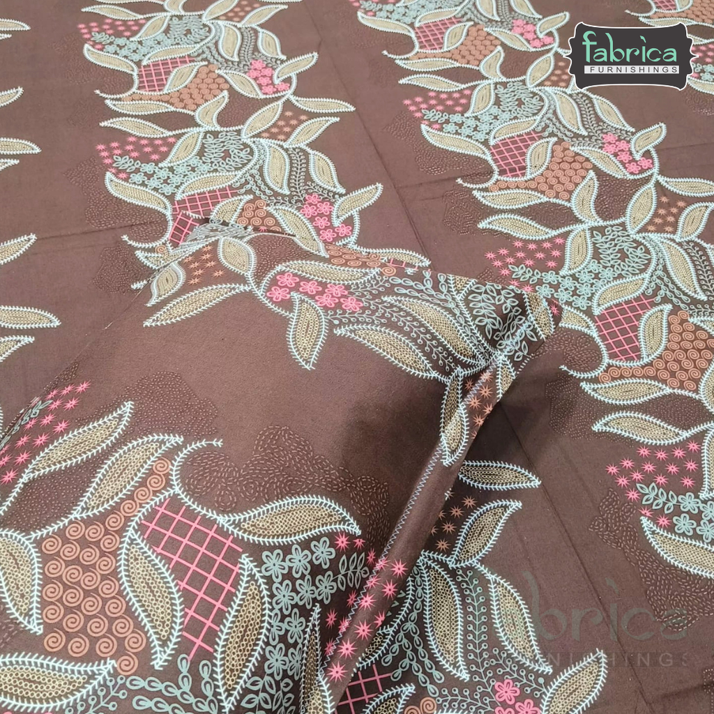 Pearl Print Premium Pure Cotton king Size Bedsheet