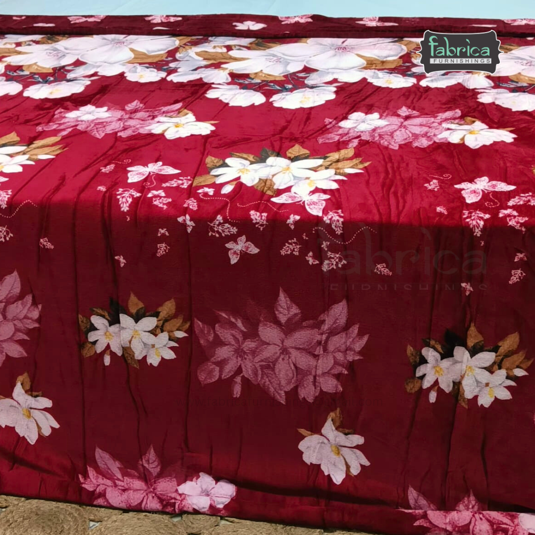 Snow Soft  Printed Premium Double Bed Cozy Duvet Cover