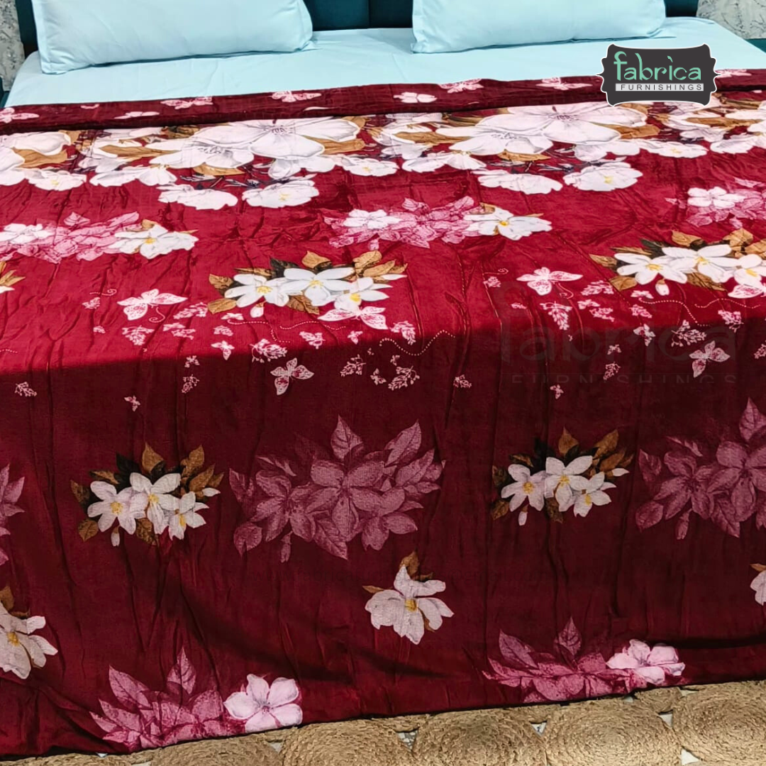 Snow Soft  Printed Premium Double Bed Cozy Duvet Cover