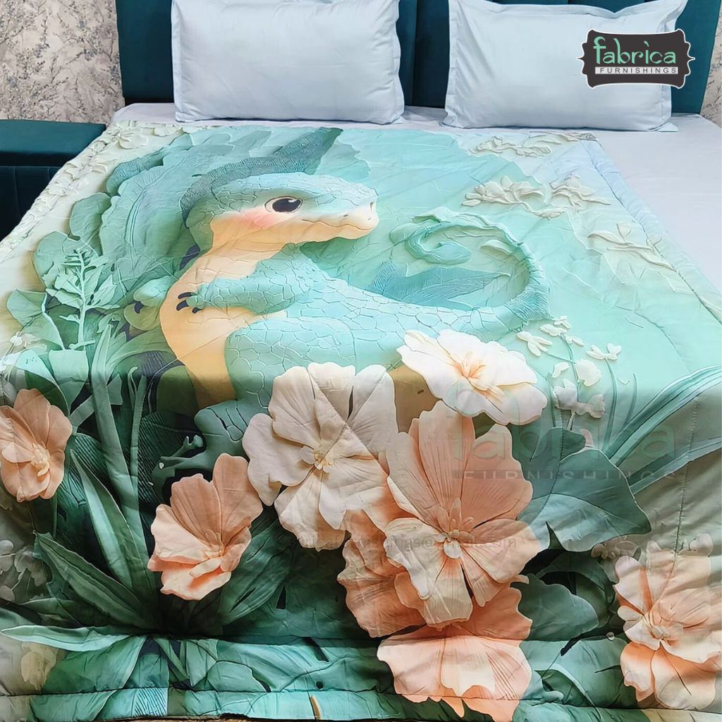 Magical 7 D Kids Prints Premium Single Bed Fluffy Comforter