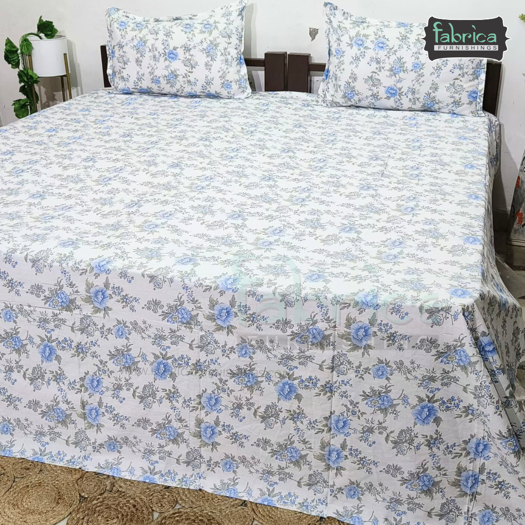 Glory Pure Cotton Premium King Size Bedsheet