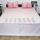 Luxury  Designer Cotton Embroider King Size Bed Sheets