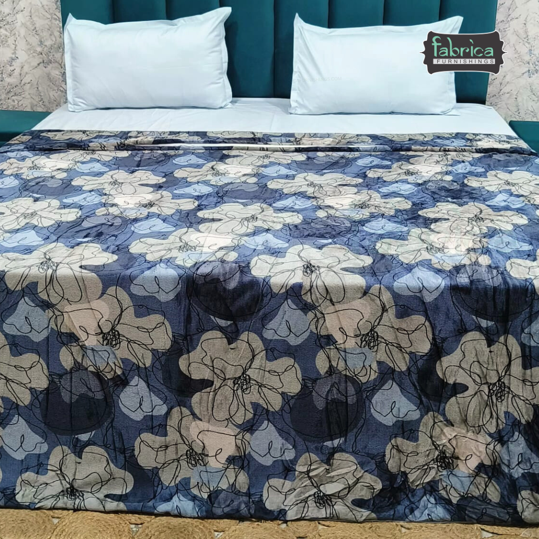 Snow Soft  Printed Premium Double Bed Cozy Duvet Cover