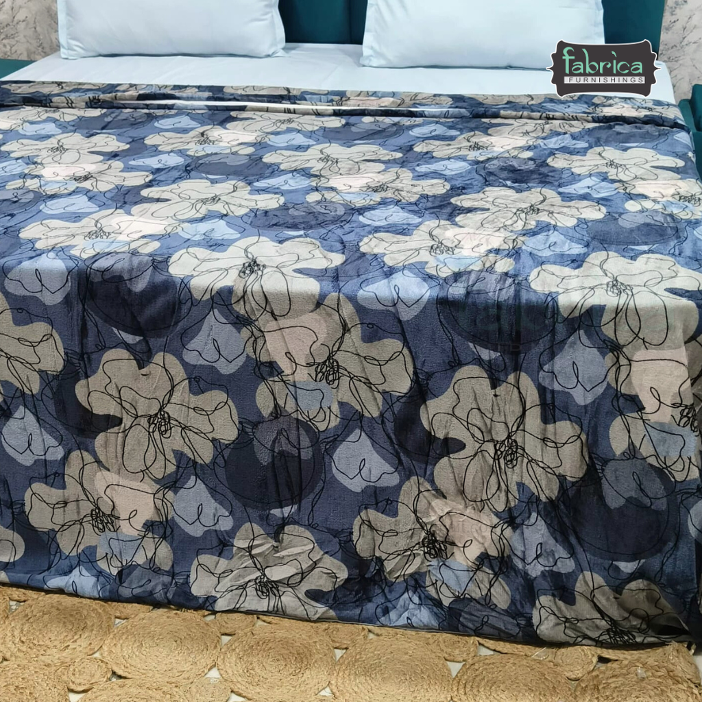 Snow Soft  Printed Premium Double Bed Cozy Duvet Cover