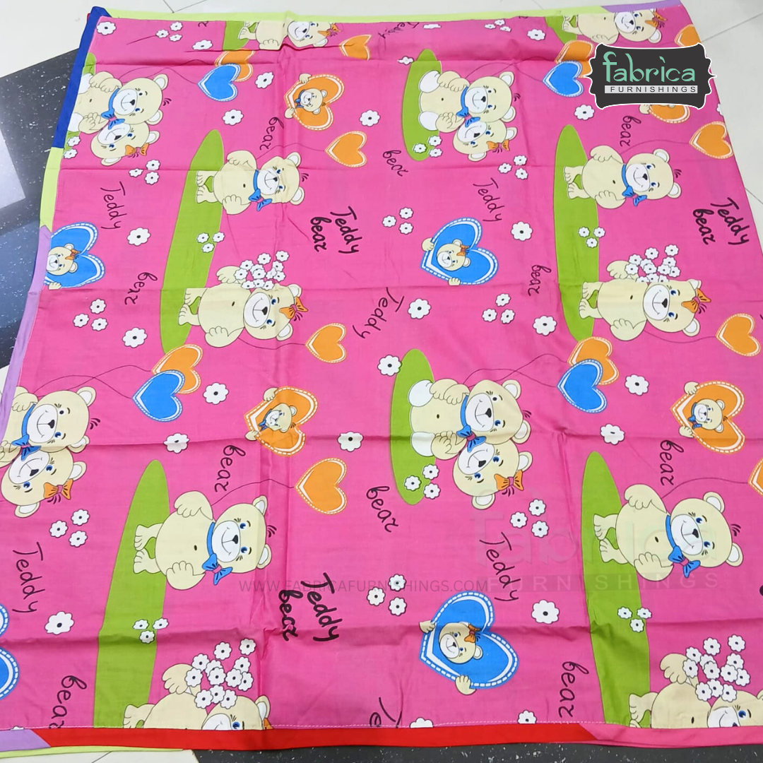 Cartoon Print Single bed pure cotton Duvet Cover