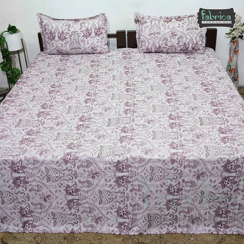 Glory Pure Cotton Premium King Size Bedsheet