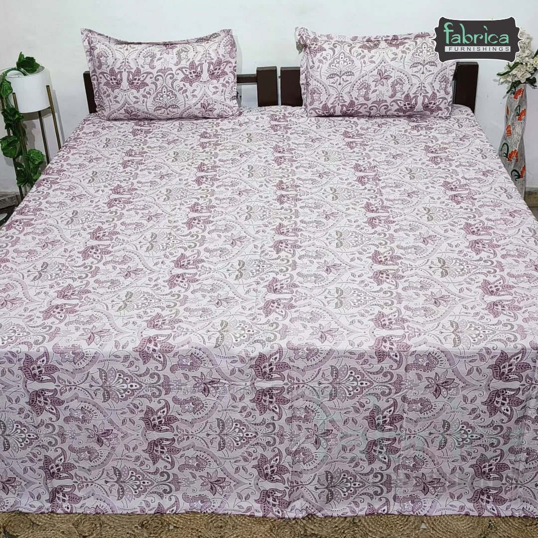 Glory Pure Cotton Premium King Size Bedsheet