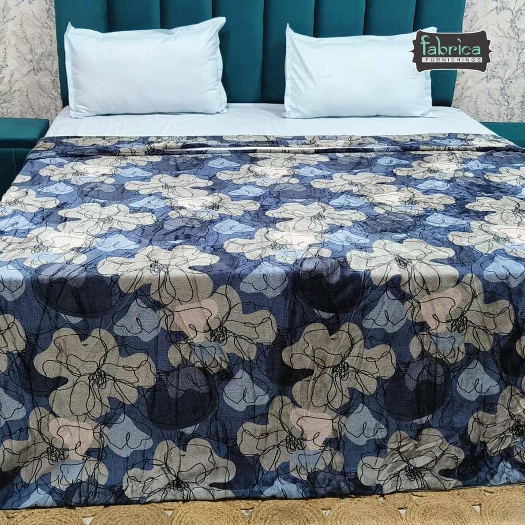 Snow Soft  Printed Premium Double Bed Cozy Duvet Cover