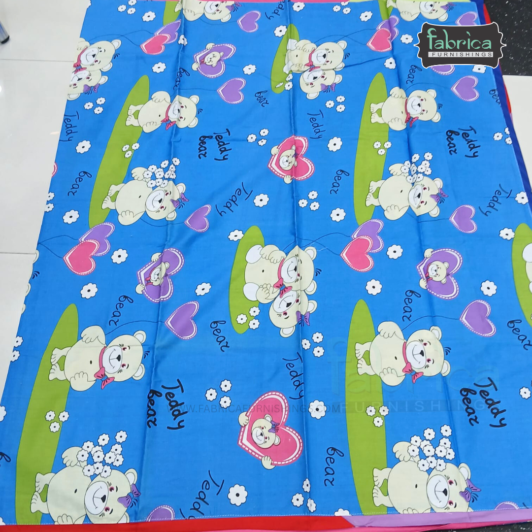Cartoon Print Single bed pure cotton Duvet Cover