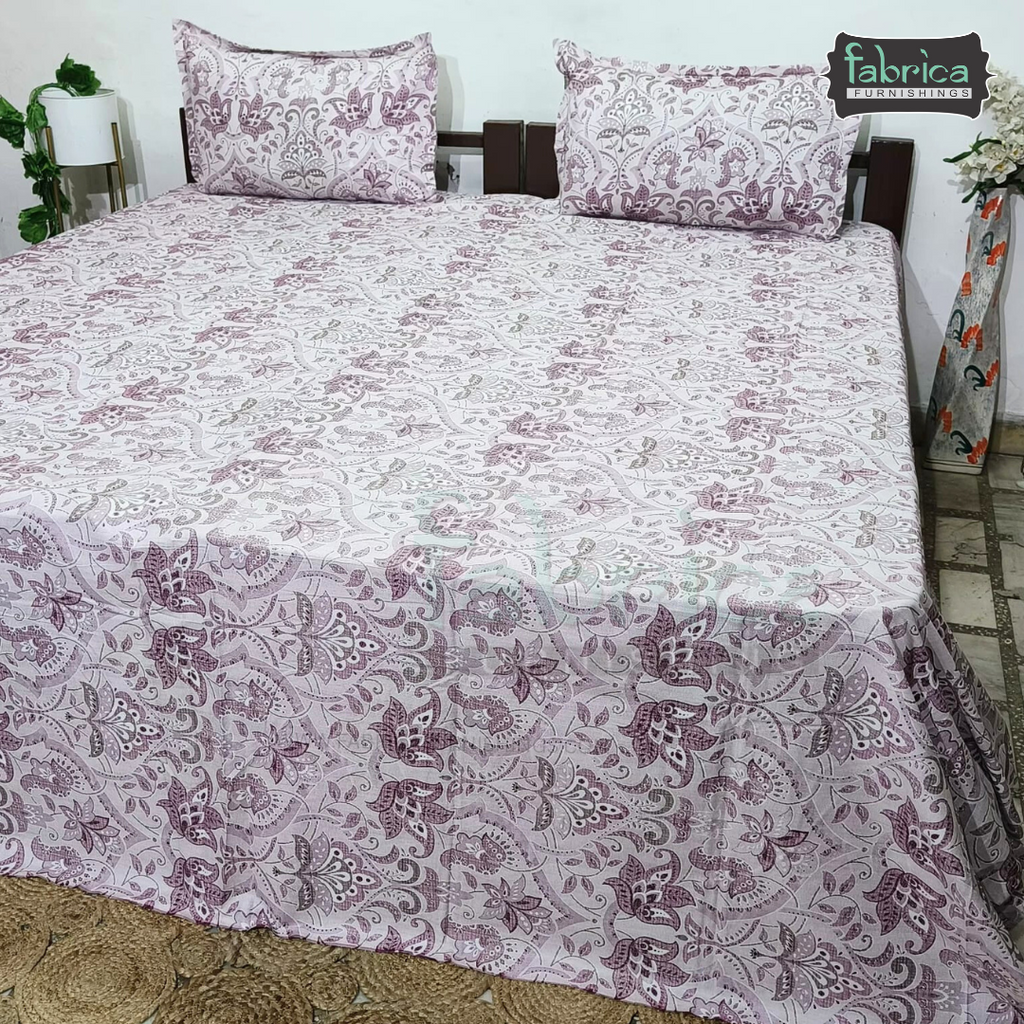 Glory Pure Cotton Premium King Size Bedsheet