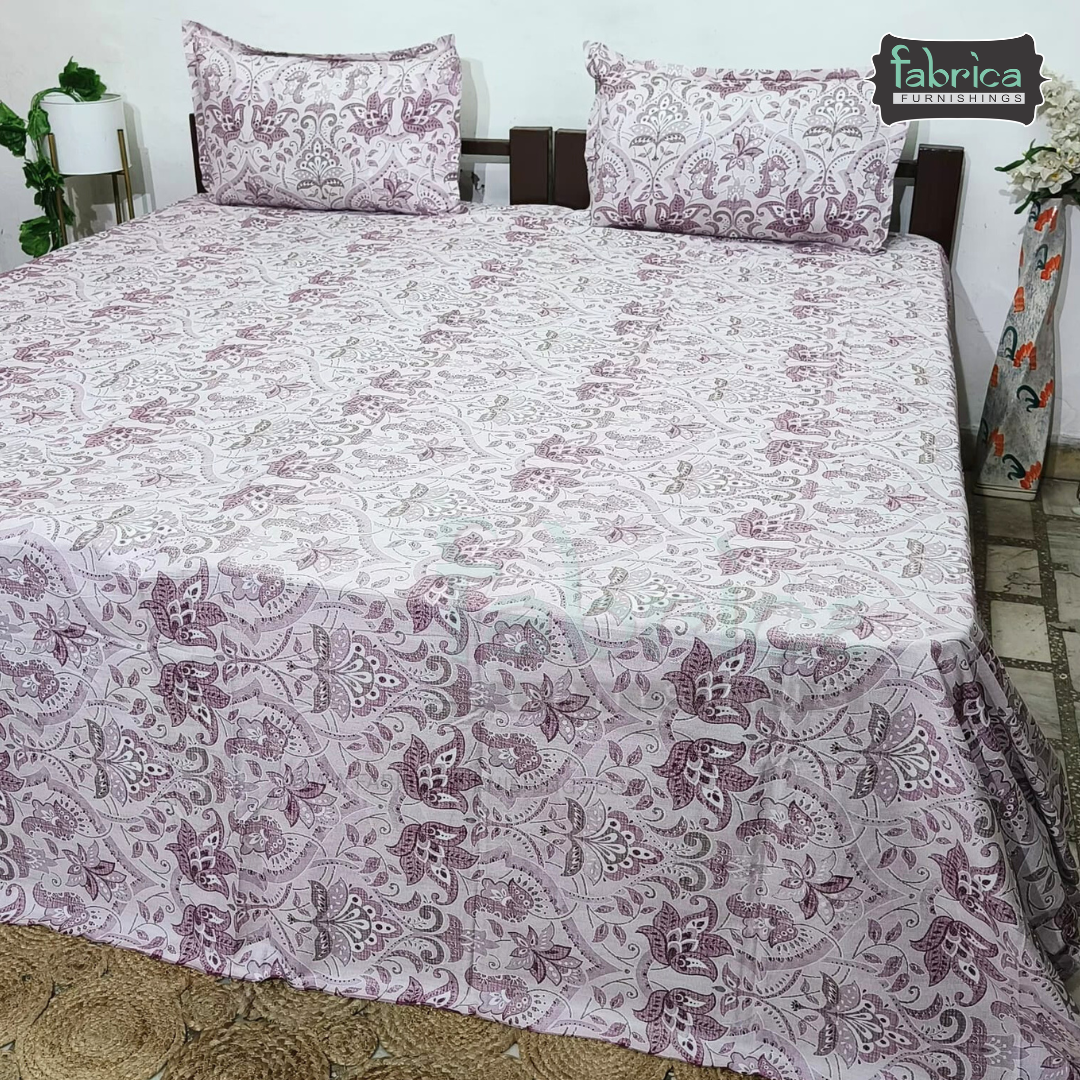 Glory Pure Cotton Premium King Size Bedsheet
