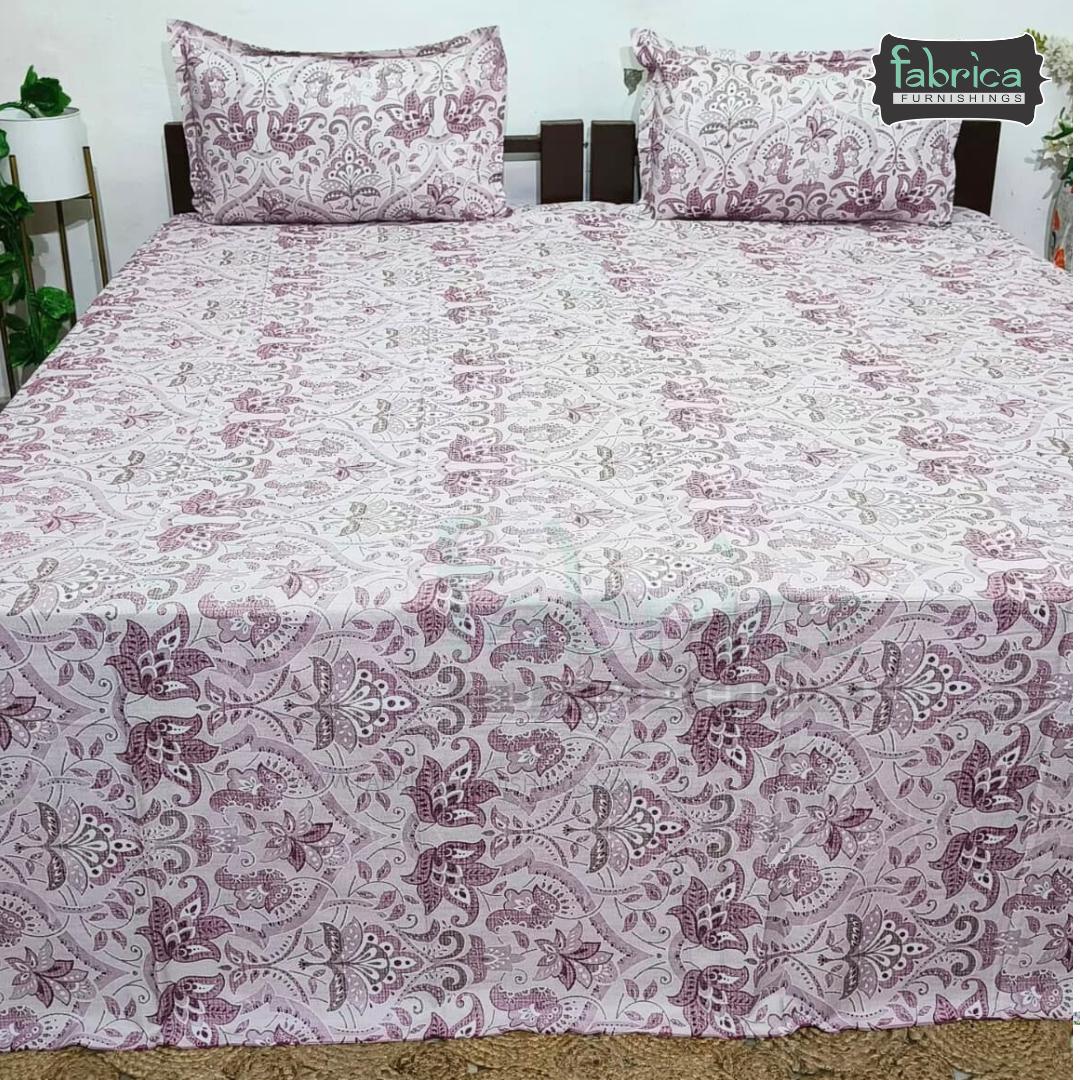 Glory Pure Cotton Premium King Size Bedsheet