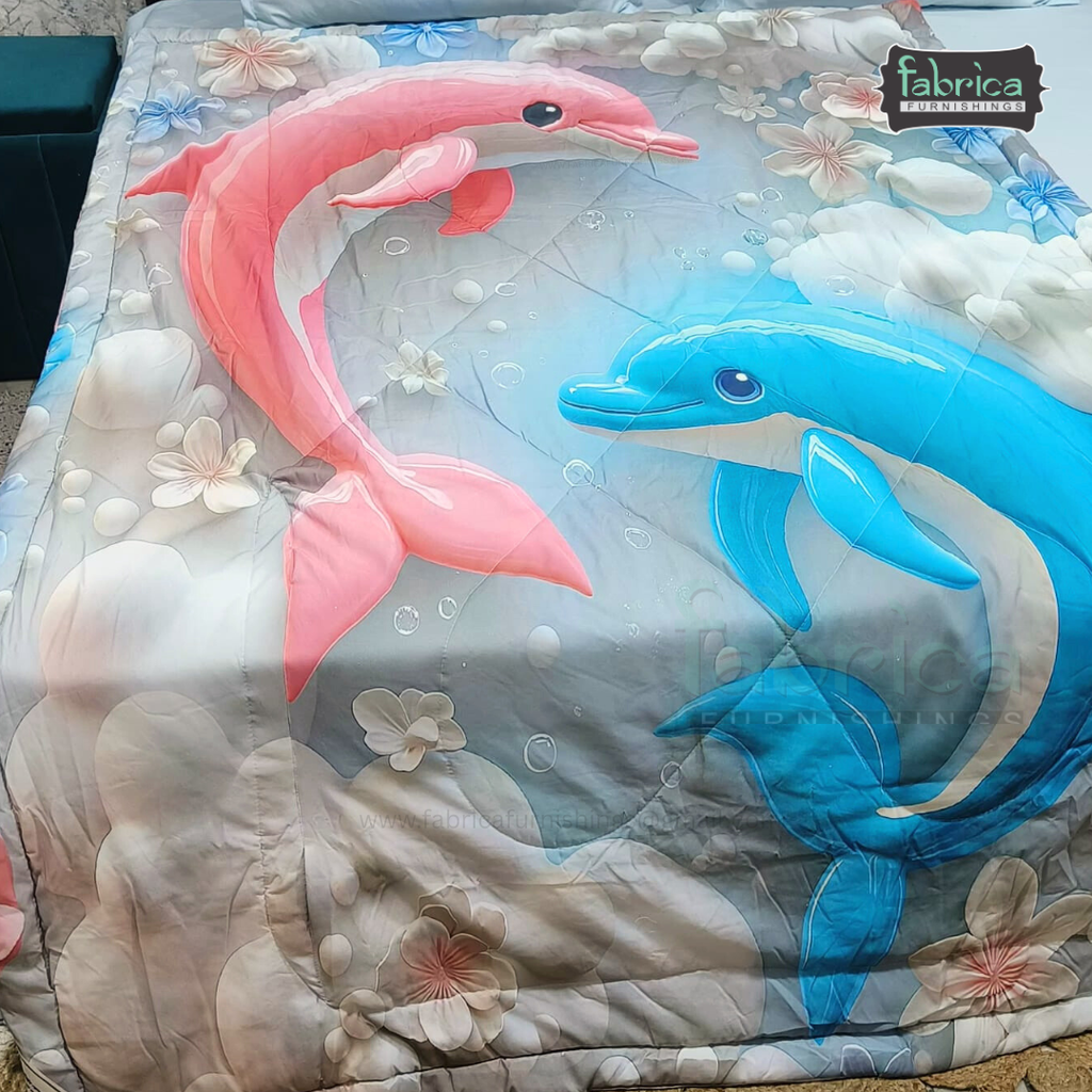Magical 7 D Kids Prints Premium Single Bed Fluffy Comforter