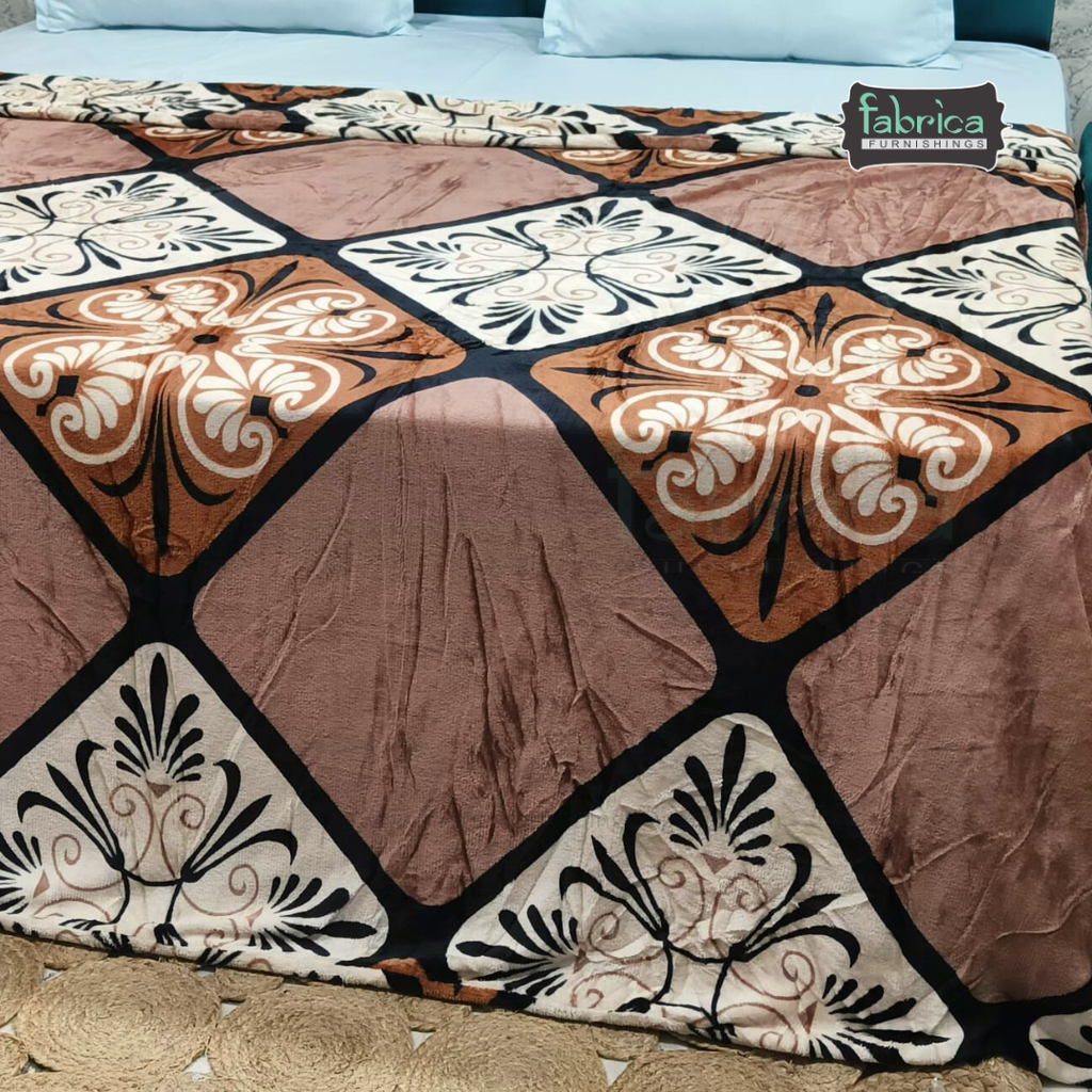 Snow Soft  Printed Premium Double Bed Cozy Duvet Cover