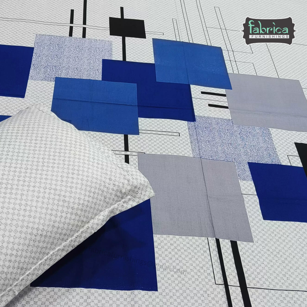 Procian Premium Pure Cotton Printed King Size Bedsheet