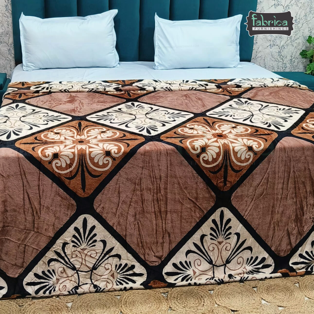 Snow Soft  Printed Premium Double Bed Cozy Duvet Cover