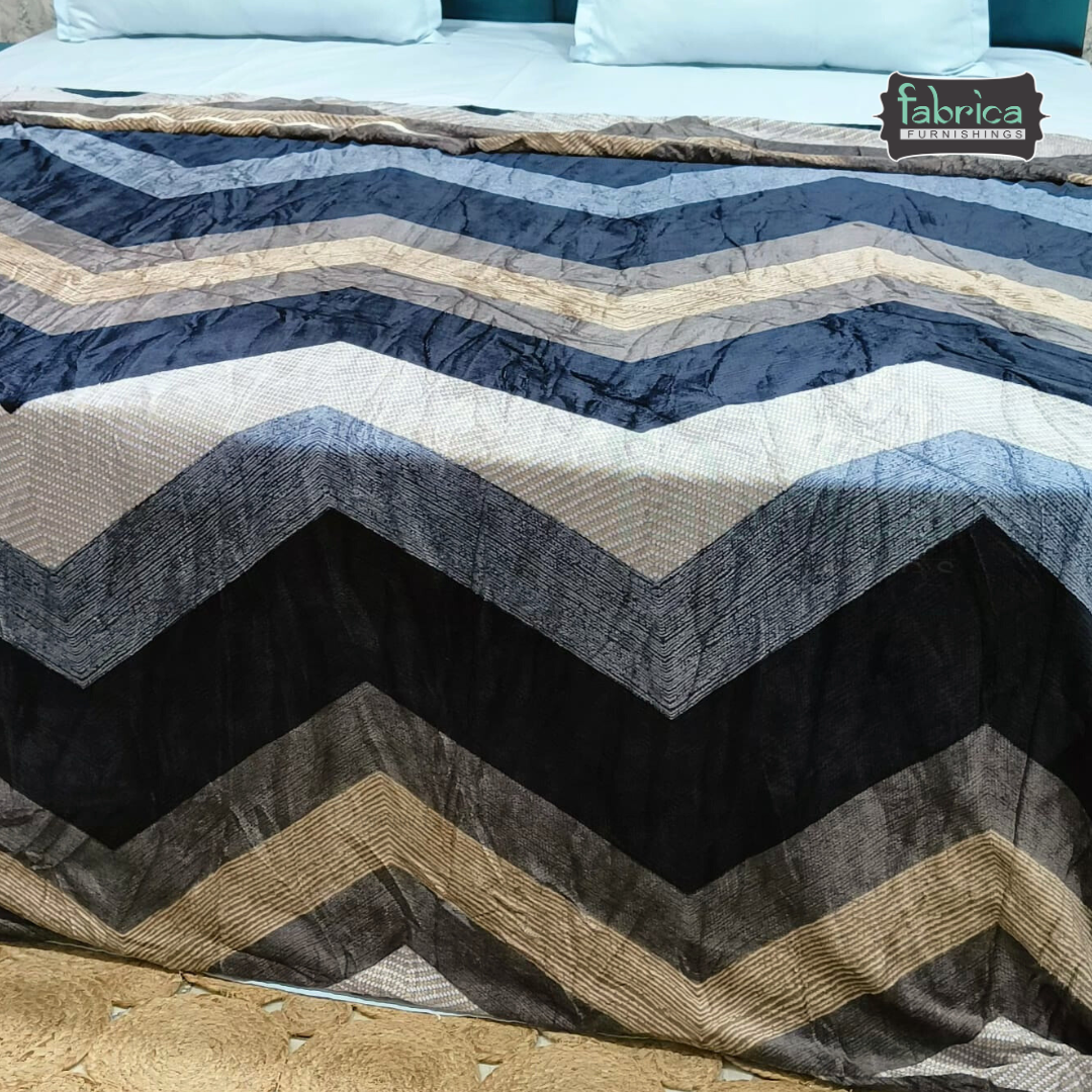 Snow Soft  Printed Premium Double Bed Cozy Duvet Cover