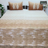 Urban Dots Pure Cotton King Size Printed Bedsheet