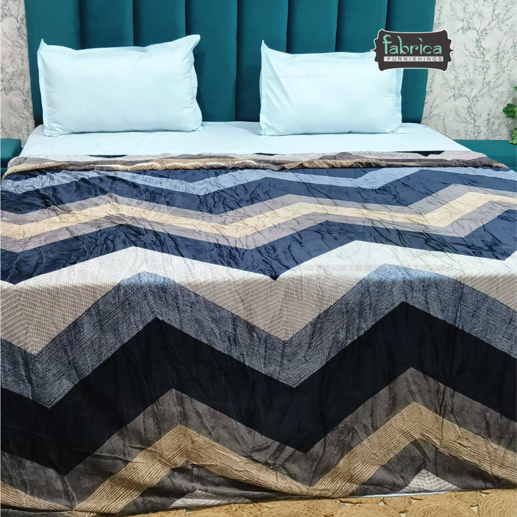 Snow Soft  Printed Premium Double Bed Cozy Duvet Cover