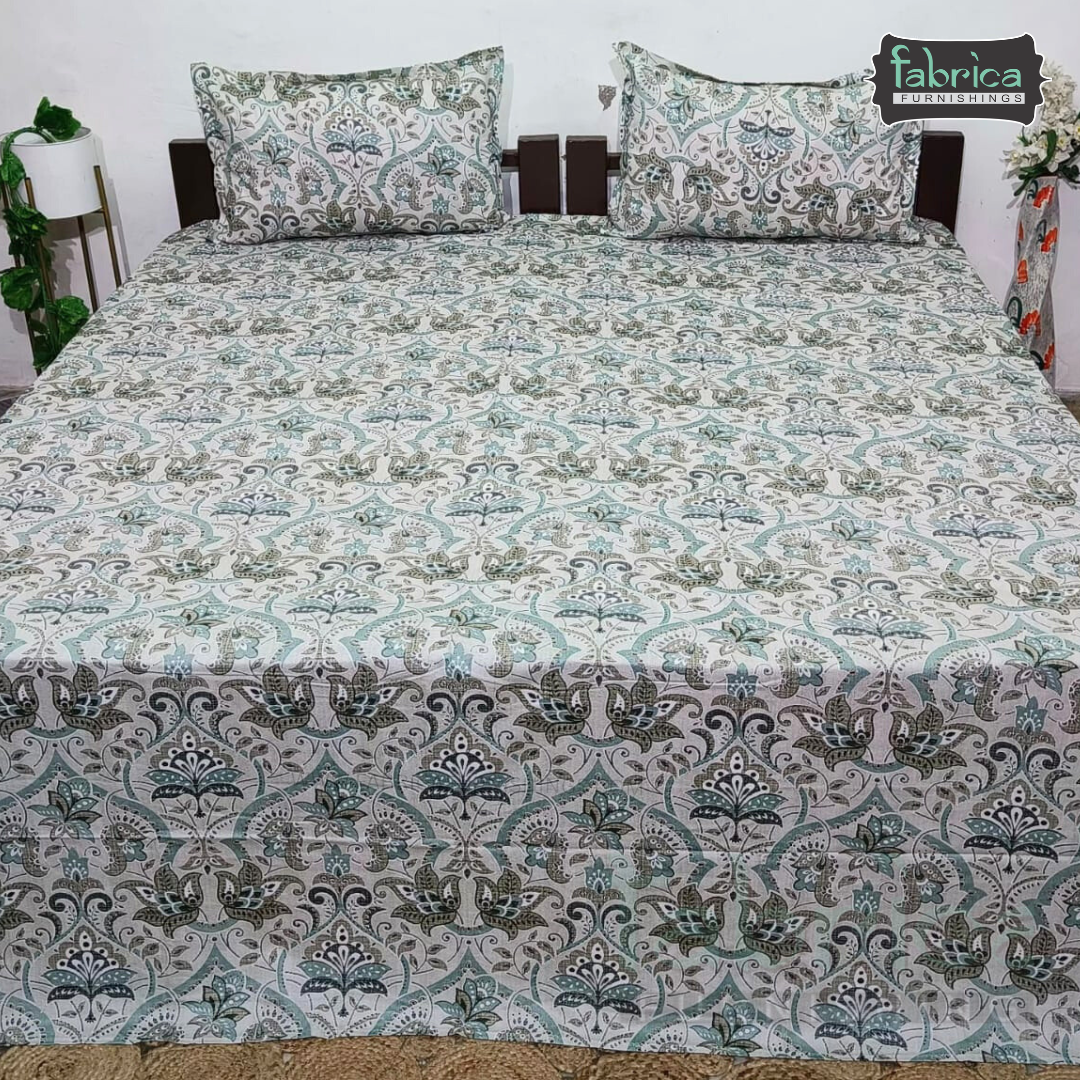 Glory Pure Cotton Premium King Size Bedsheet