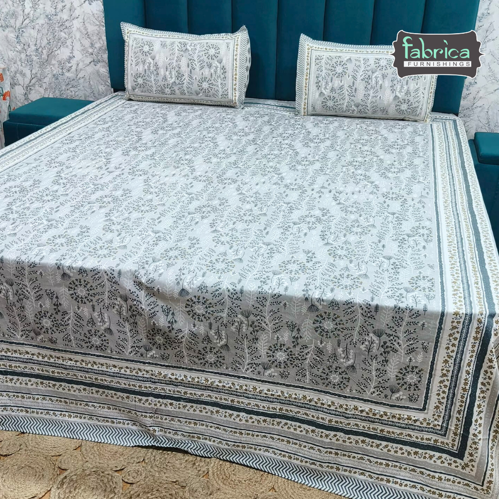 Royal Rajasthani Printed Pure Cotton Double BedSheet