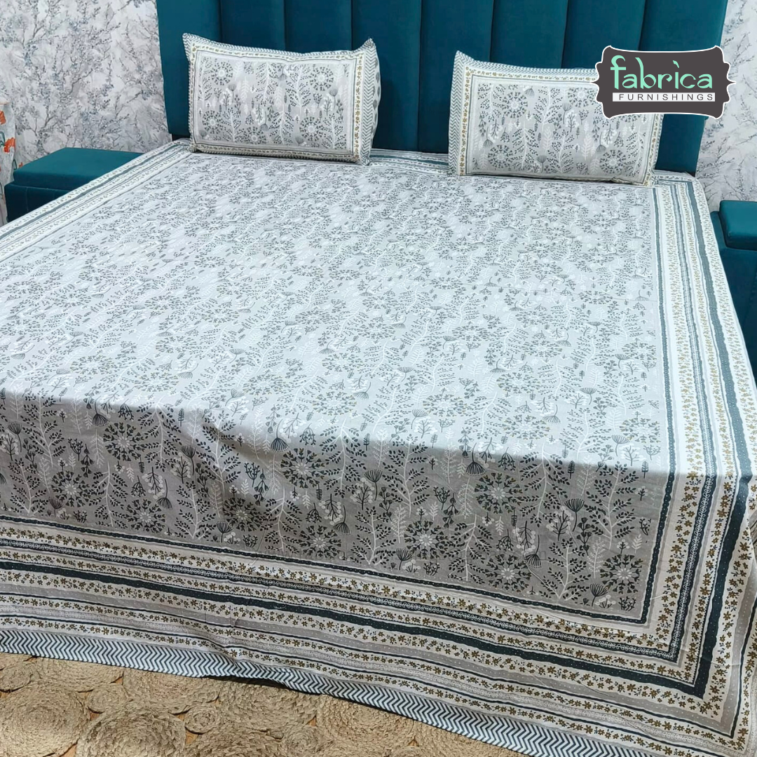 Royal Rajasthani Printed Pure Cotton Double BedSheet