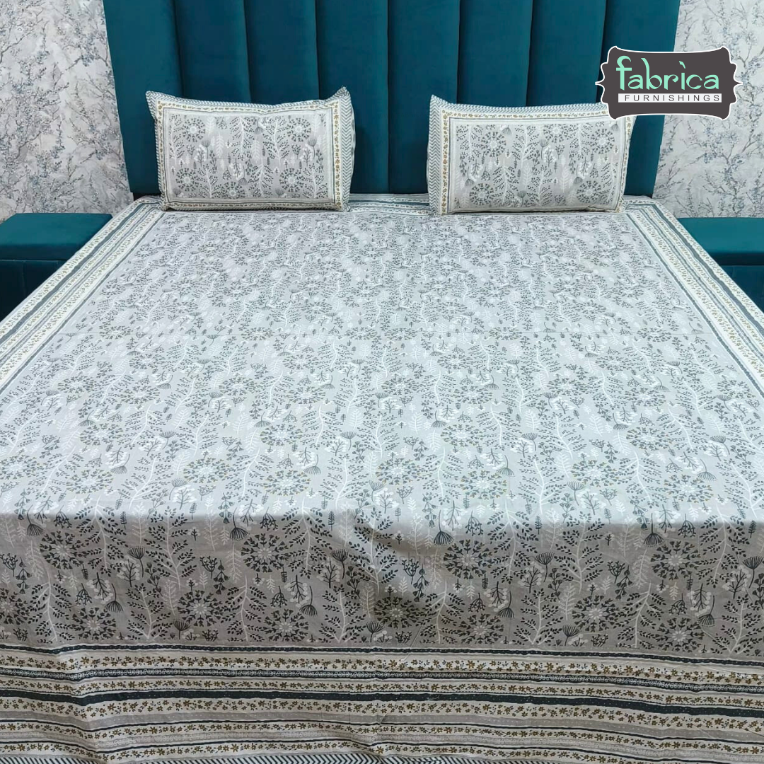 Royal Rajasthani Printed Pure Cotton Double BedSheet