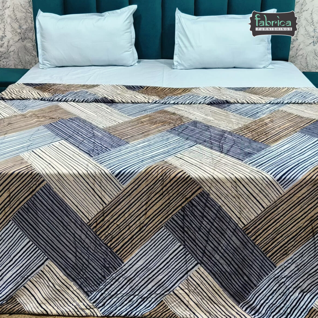 Snow Soft  Printed Premium Double Bed Cozy Duvet Cover