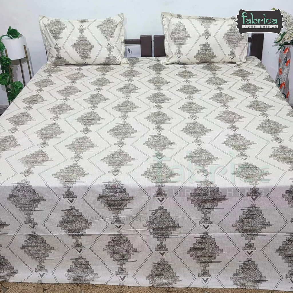 Glory Pure Cotton Premium King Size Bedsheet