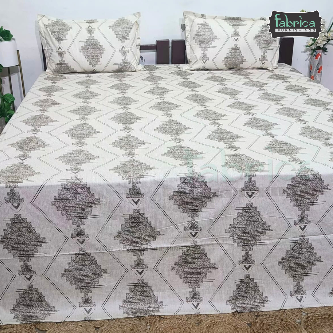 Glory Pure Cotton Premium King Size Bedsheet