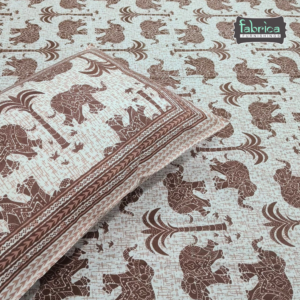 Royal Rajasthani Printed Pure Cotton Double BedSheet