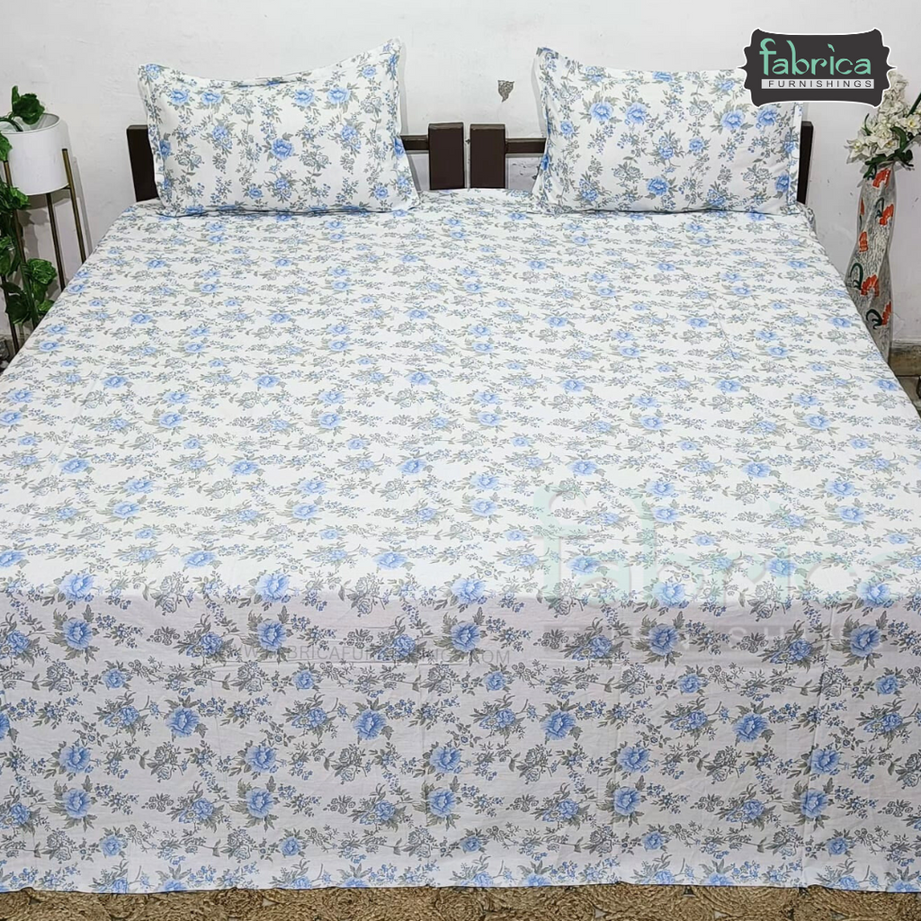 Glory Pure Cotton Premium King Size Bedsheet