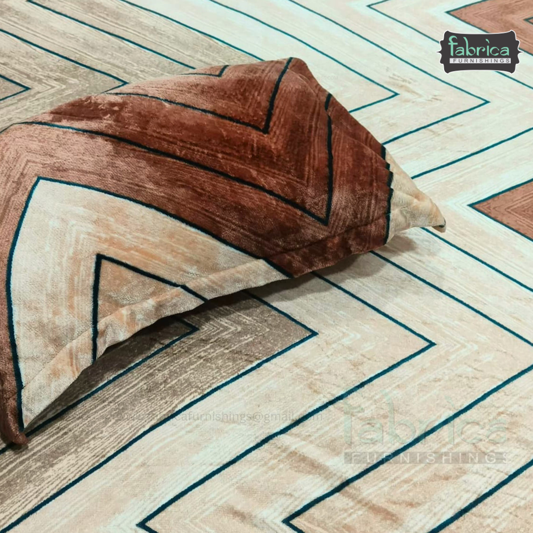 Cherry printed King Size Winter Bedsheet Set