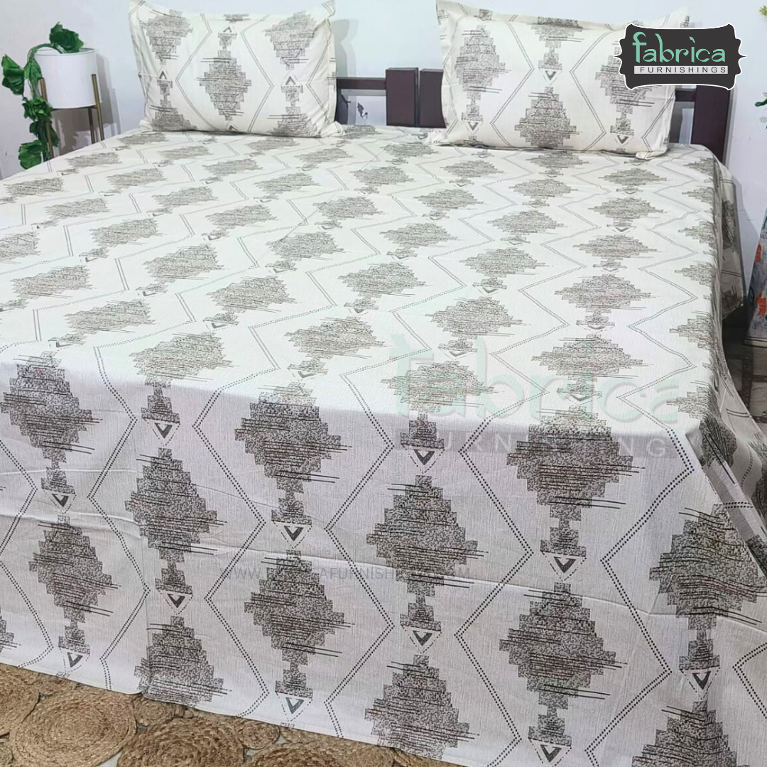 Glory Pure Cotton Premium King Size Bedsheet