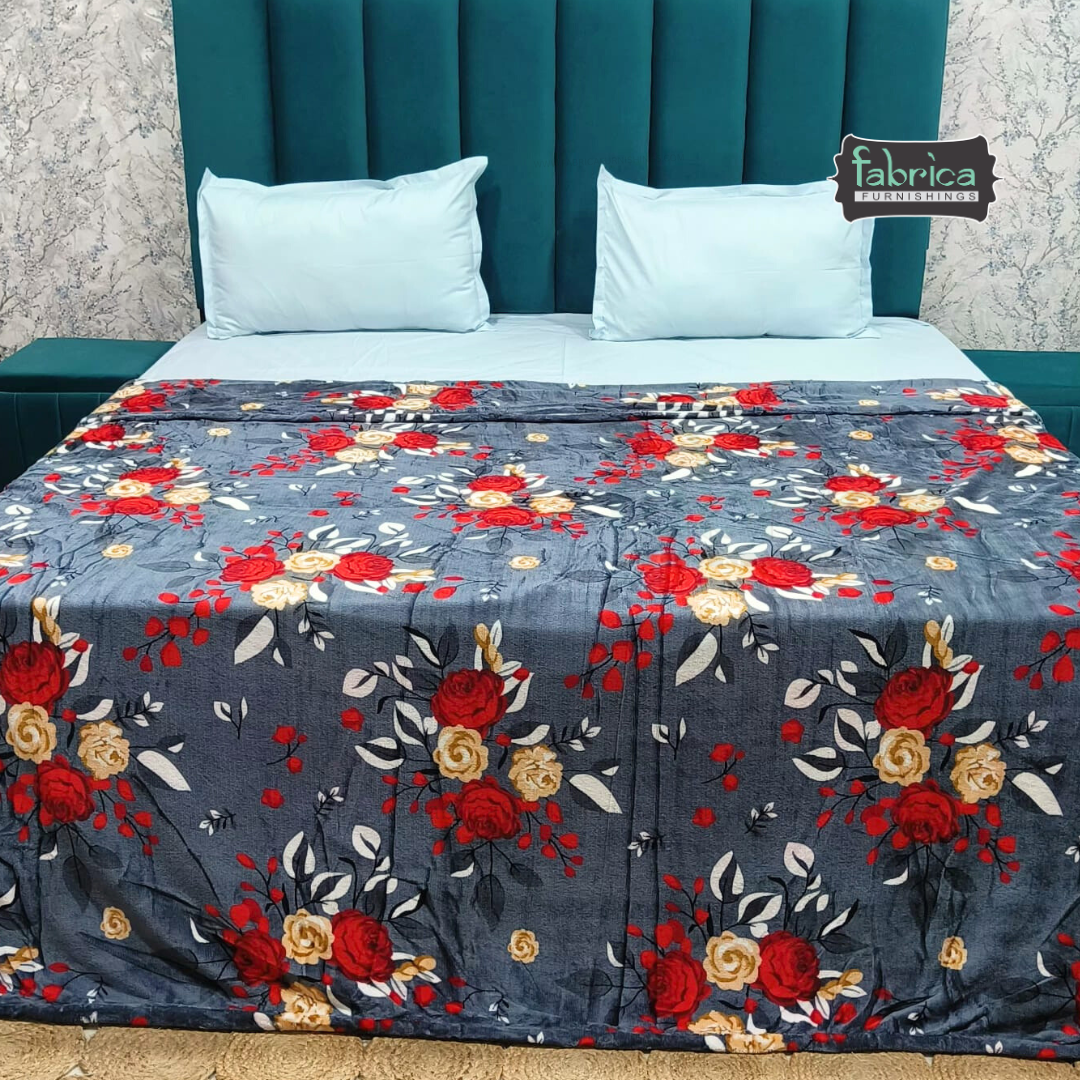 Snow Soft  Printed Premium Double Bed Cozy Duvet Cover