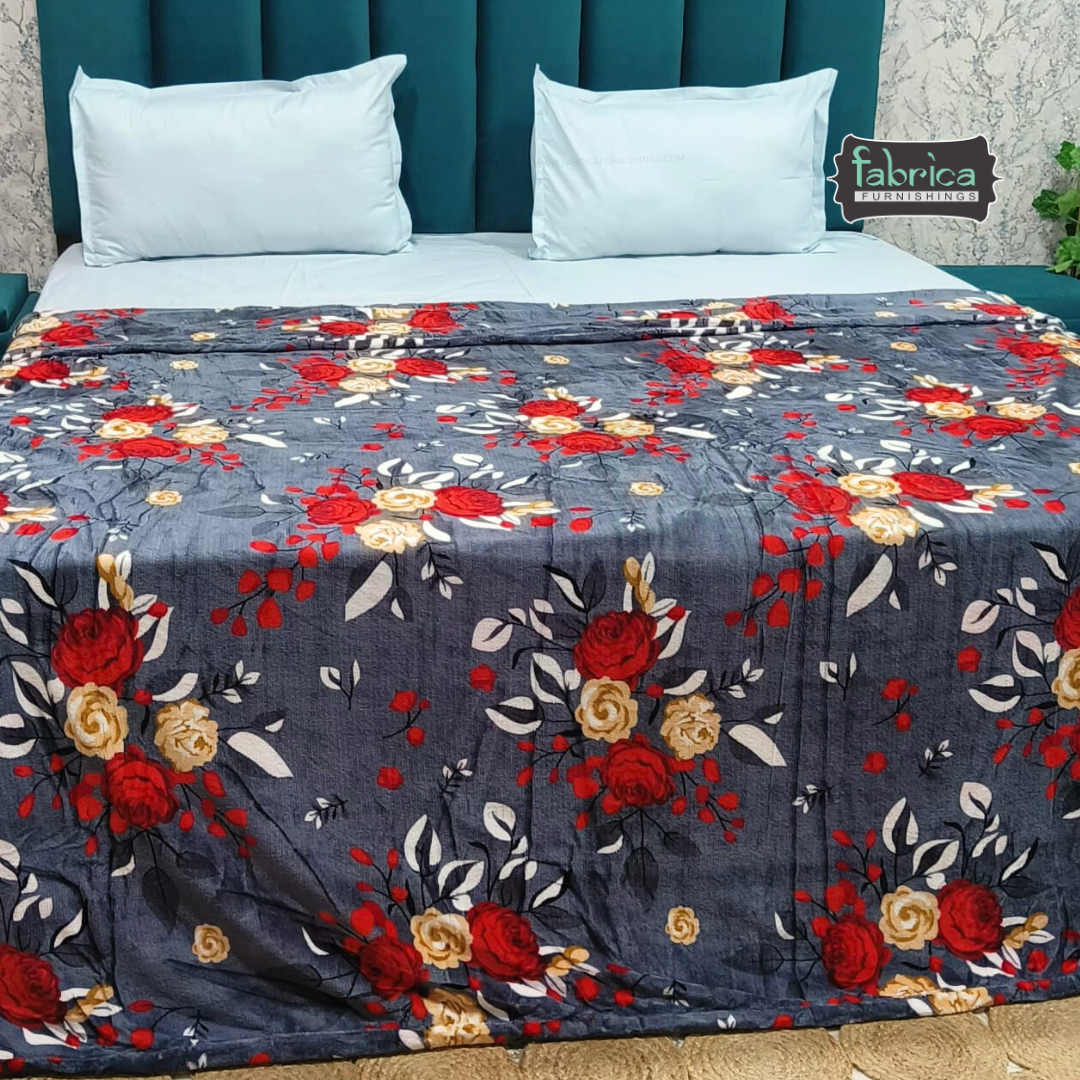 Snow Soft  Printed Premium Double Bed Cozy Duvet Cover