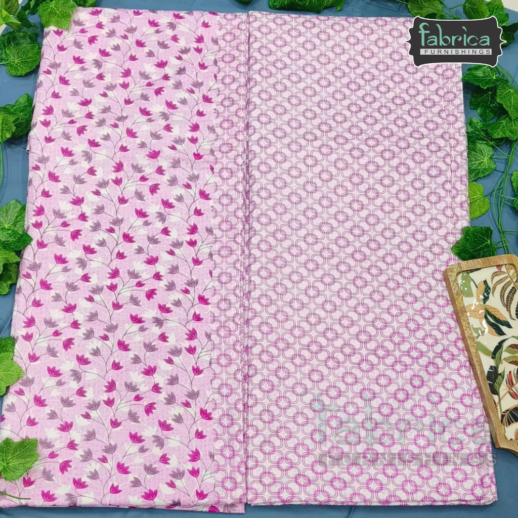 Navrang Pure Cotton Soothing Single Duvet  Pair (TEHAR)