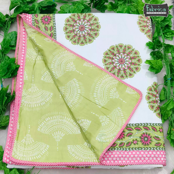Jharoka Mul Cotton Double Bed Dohars