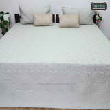 Monarch Quilted Embroidered 5 Piece Bedding Set