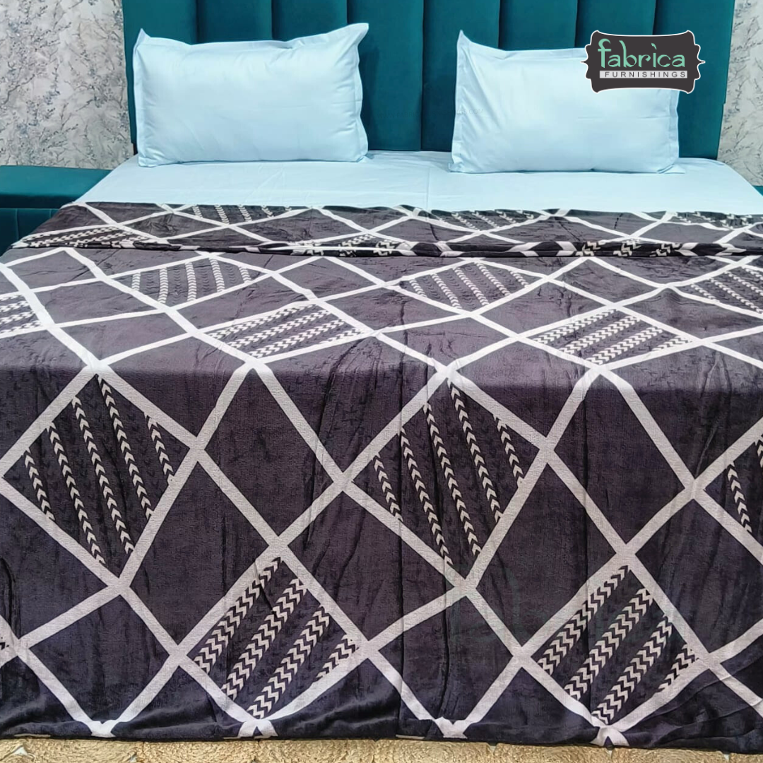 Snow Soft  Printed Premium Double Bed Cozy Duvet Cover