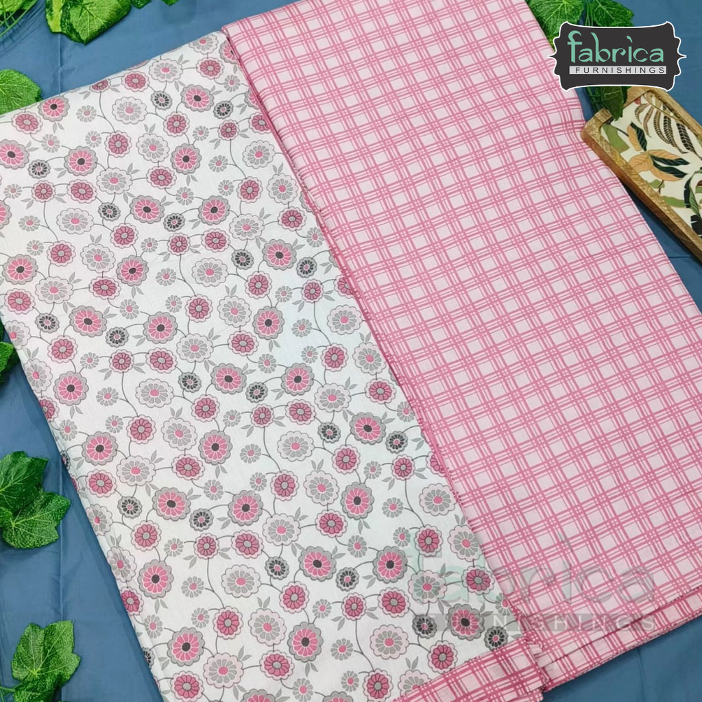 Navrang Pure Cotton Soothing Single Duvet  Pair (TEHAR)
