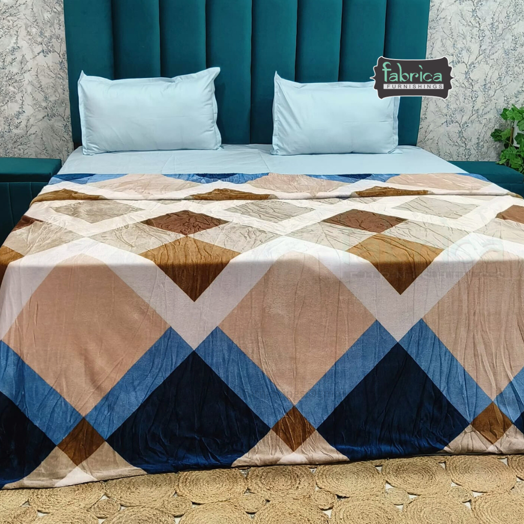 Snow Soft  Printed Premium Double Bed Cozy Duvet Cover