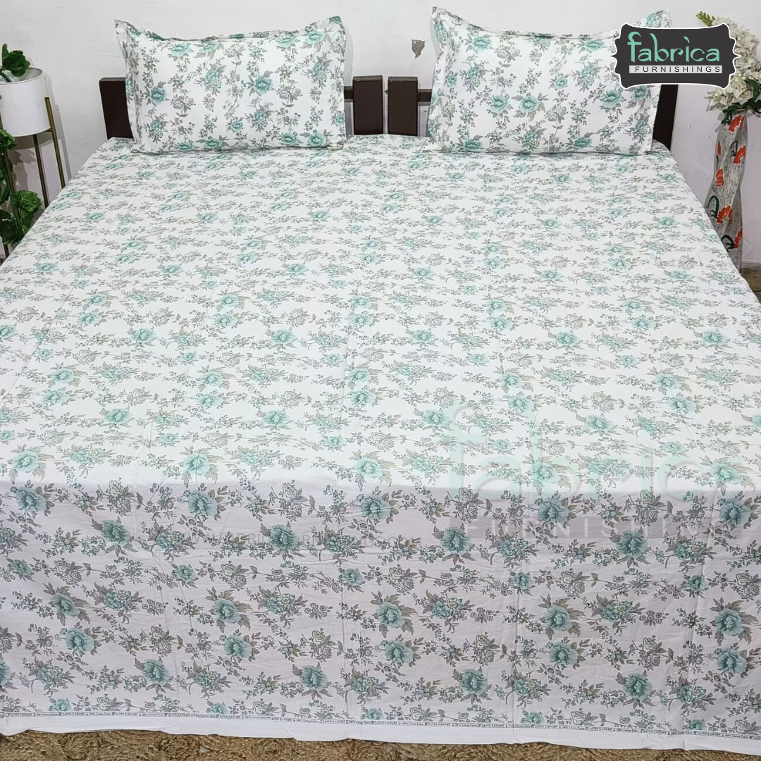 Glory Pure Cotton Premium King Size Bedsheet