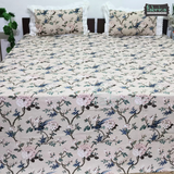 Traditional Anokhi Prints Pure Cotton King Size Lacework  Bedsheet
