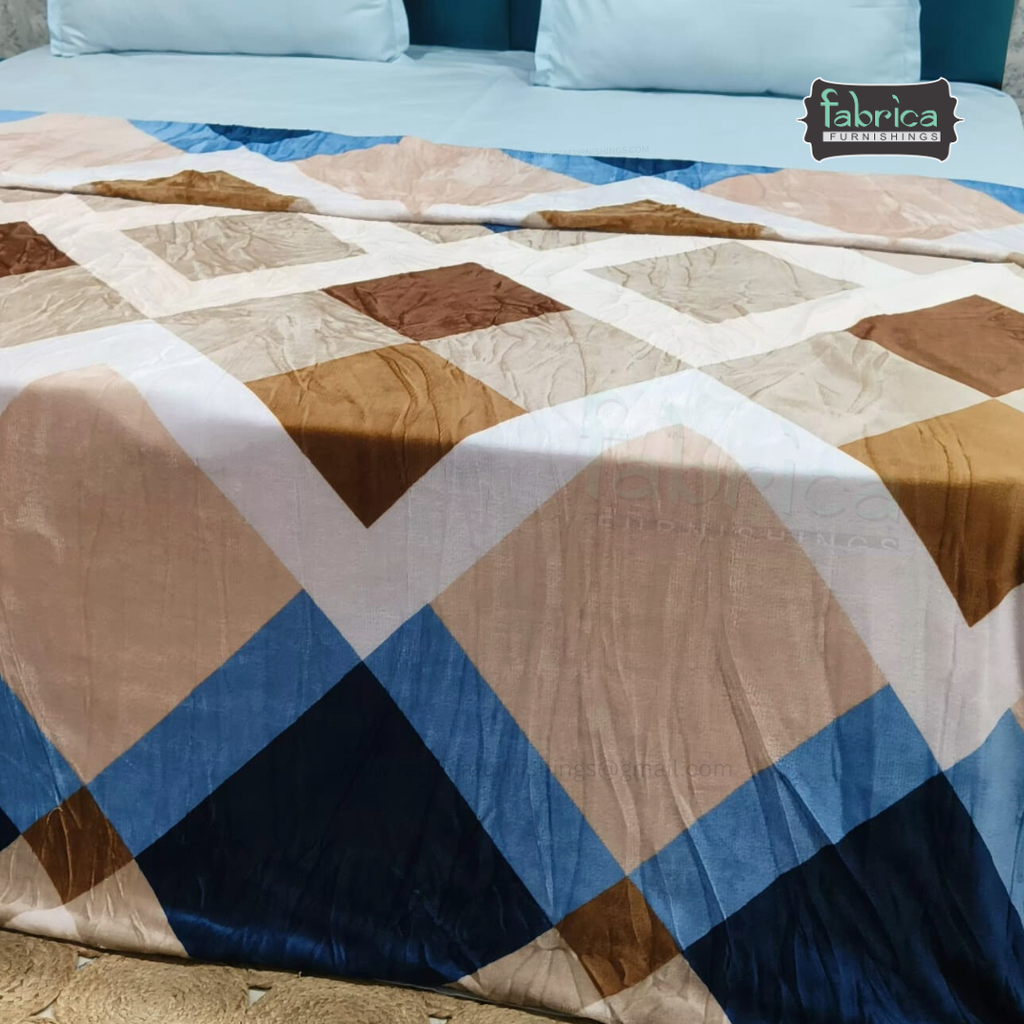 Snow Soft  Printed Premium Double Bed Cozy Duvet Cover