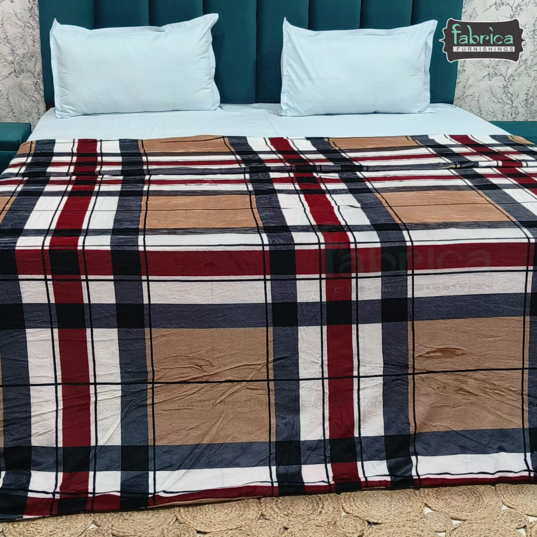 Snow Soft  Printed Premium Double Bed Cozy Duvet Cover