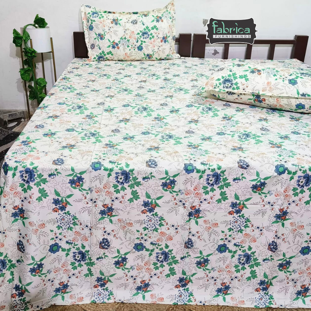 Glory Pure Cotton Premium King Size Bedsheet